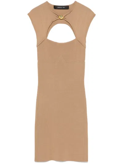 FEDERICA TOSI CUT-OUT MINI DRESS