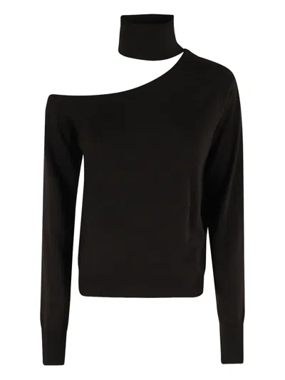 FEDERICA TOSI CUT-OUT WOOL JUMPER