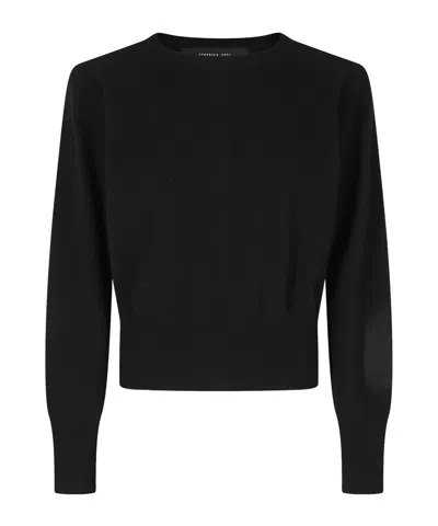 Federica Tosi Cut-out Detailing Sweater In Black
