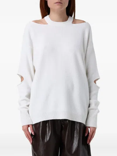 FEDERICA TOSI CUTOUT ROUND-NECK SWEATSHIRT