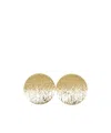Federica Tosi Daisy Gold-plated Earrings In Yellow