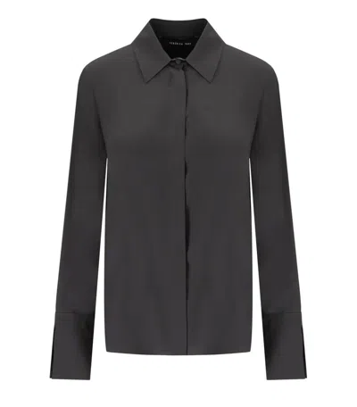 FEDERICA TOSI FEDERICA TOSI DARK GREY SHIRT