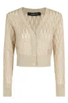 FEDERICA TOSI DELICATE V-NECK CARDIGAN