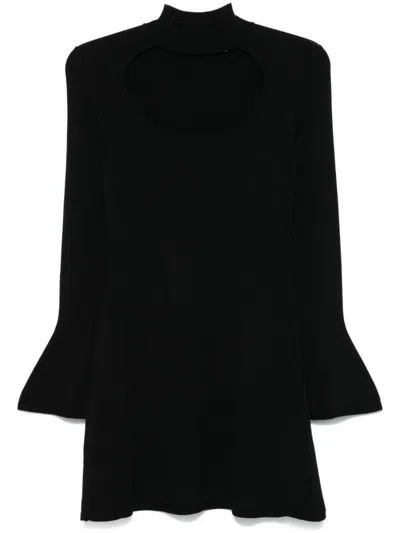 Federica Tosi Cut-out Mini Dress In Black