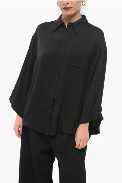 Federica Tosi Drop-shoulder Fit Long Sleeved Shirt