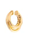 Federica Tosi Ale Mono Ear Cuff In Metallic