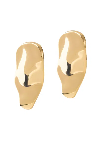 Federica Tosi Earring Mindy Stone In Gold