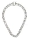 Federica Tosi Ella Chain-link Necklace In Silver