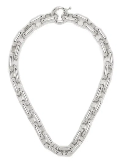 Federica Tosi Ella Chain-link Necklace In Silver