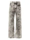 Federica Tosi Jeans Carry Over 5 Tasche In Gray