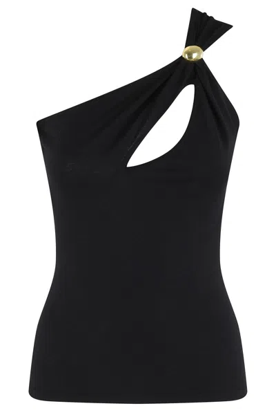 Federica Tosi Fitted Stretch Viscose Top