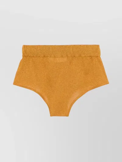 Federica Tosi Flexage High Cut Glitter Lurex Shorts