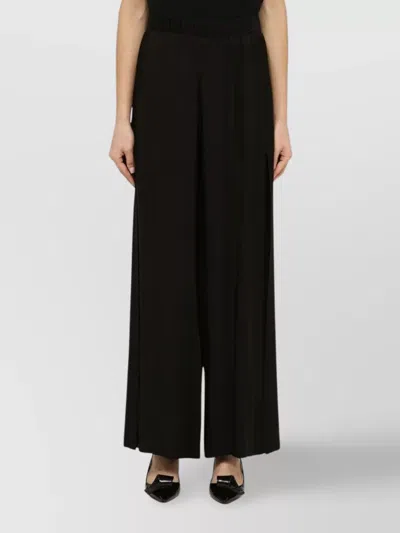 FEDERICA TOSI FULL LENGTH WIDE LEG TROUSERS IN VISCOSE