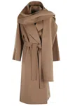 Federica Tosi Giacca Doppiopetto Classic Fit In Brown