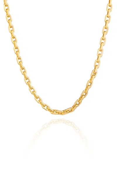 Federica Tosi Gold Lace Cindy 18k Gold Plated Bronze Metal Necklace