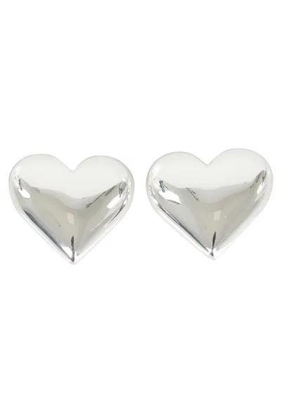 Federica Tosi Love Earrings In Silver