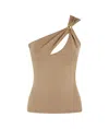 Federica Tosi Hollow Top In Nude
