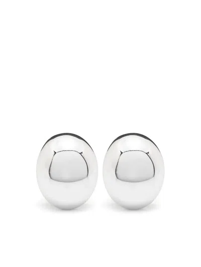 Federica Tosi Isa Clip-on Earrings In Silver