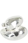 Federica Tosi Sculptural Silver-plated Bronze Ring In Silver