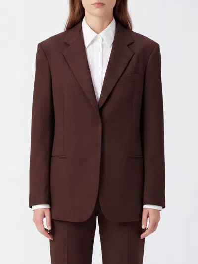 Federica Tosi Jacket Woman Color Brown