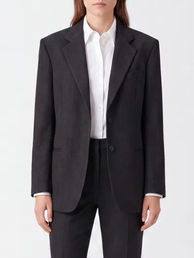 Federica Tosi Jacket Woman Color Grey In Black