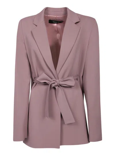 Federica Tosi Pink Cady Blazer