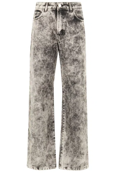 Federica Tosi Jeans Carry Over 5 Tasche In Gray