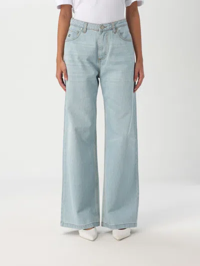 Federica Tosi Jeans  Woman Color Denim