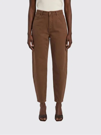 Federica Tosi Denim Jeans In Brown