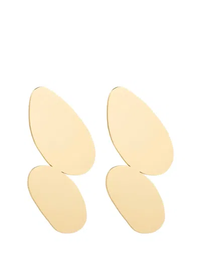 Federica Tosi Jenny Drop Earrings In Orange