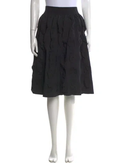 Pre-owned Federica Tosi Knee-length Skirt In Black