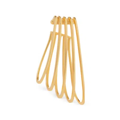 Federica Tosi La Cage Ear Cuff In Gold