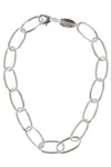 Federica Tosi Chain Necklace In Silver Brass Woman In Silver
