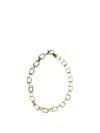Federica Tosi Chain Link Emily Necklace In Gold