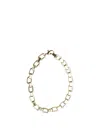 Federica Tosi Chain Link Emily Necklace In Gold