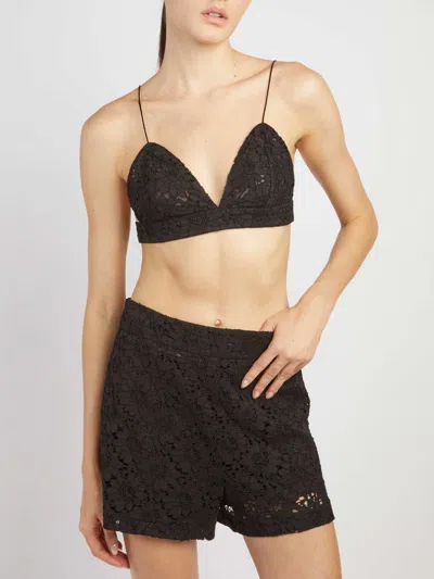 Federica Tosi Lace Shorts In Black