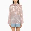 FEDERICA TOSI FEDERICA TOSI | LIGHT PINK SHIRT WITH SEQUINS