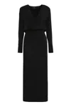 Federica Tosi Black Dress With Slit