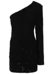 Federica Tosi Long One-shoulder Dress In Black