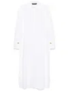 Federica Tosi Open Sleeve Shirt Dress In Canvas