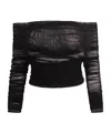 Federica Tosi Long-sleeved Blouse In Black