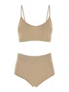 FEDERICA TOSI LUREX SET BRA + BOTTON