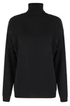 Federica Tosi Maglia Cut Collo Alto In Black