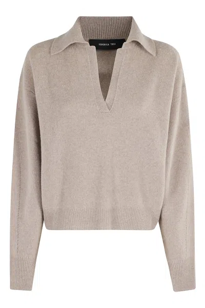 Federica Tosi Maglia Polo In Gray