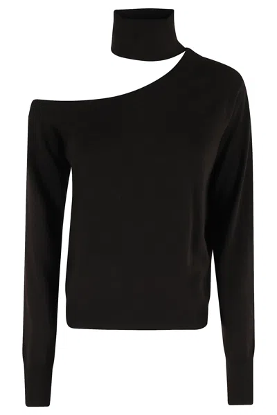 FEDERICA TOSI MAGLIA SCOLLATA CASHMERE