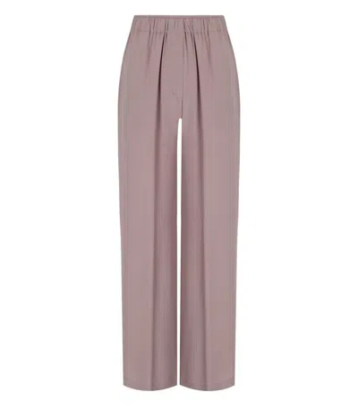 Federica Tosi Mauve Pants In Pink
