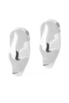 Federica Tosi Mindy Circle Earrings In Silver