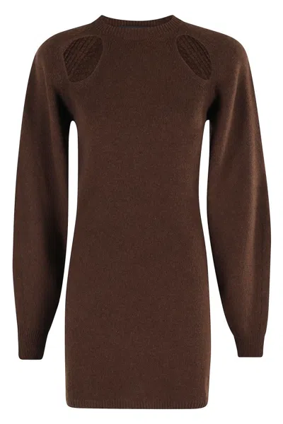 FEDERICA TOSI MINI DRESS WITH CUT-OUT DETAIL