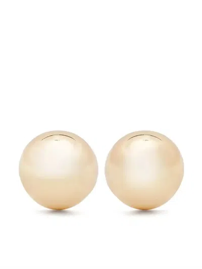 Federica Tosi Moon Earrings In Gold