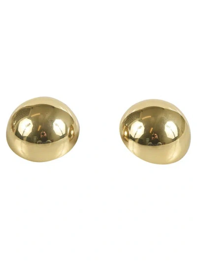 Federica Tosi Moon Earrings In Gold